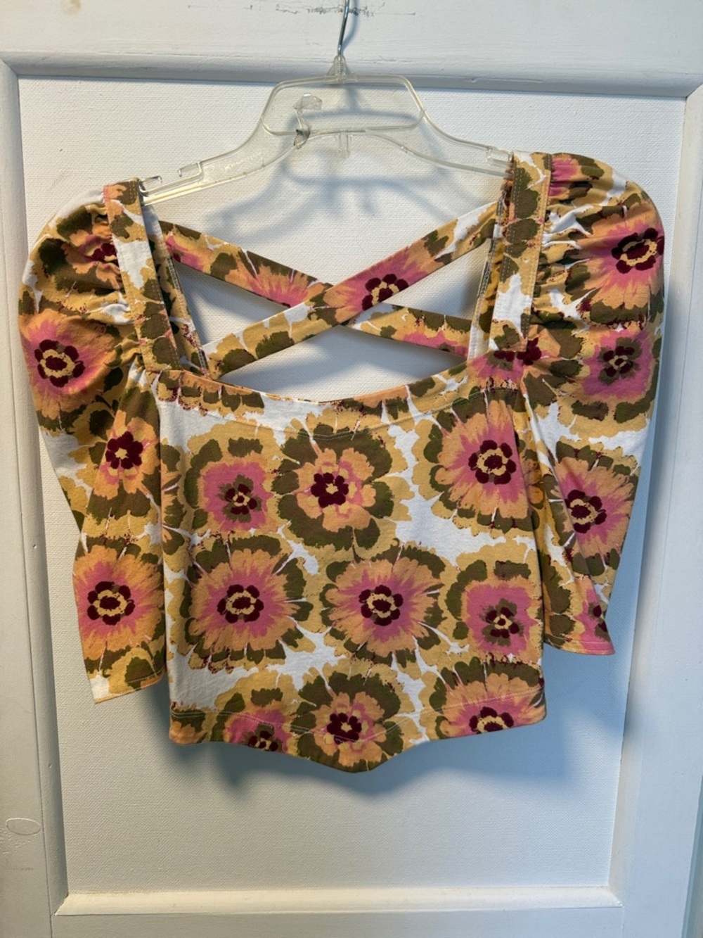 Free People Give Me More Top in Ivory Combo